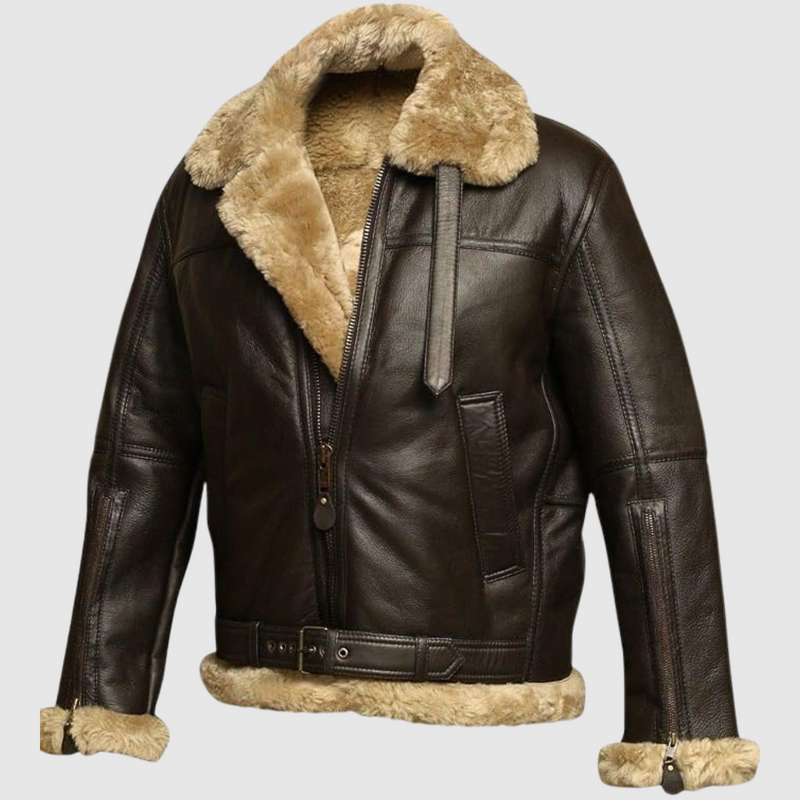 Nicolas™ | Klassische Lederjacke