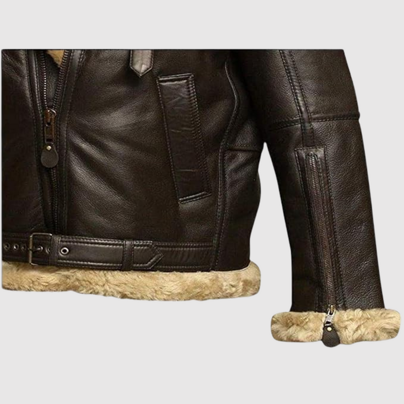 Nicolas™ | Klassische Lederjacke