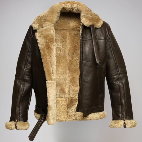 Nicolas™ | Klassische Lederjacke