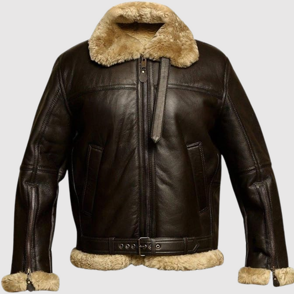 Nicolas™ | Klassische Lederjacke