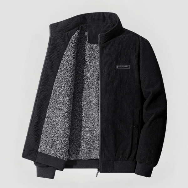 Niko™ | Cordjacke mit weichem Fleecefutter