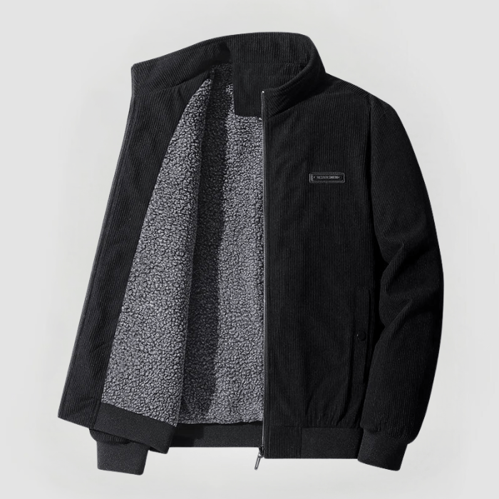 Niko™ | Cordjacke mit weichem Fleecefutter