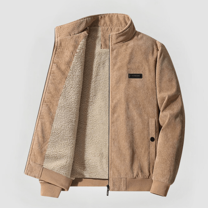 Niko™ | Cordjacke mit weichem Fleecefutter