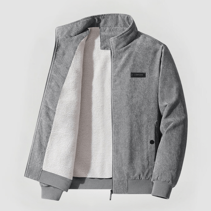 Niko™ | Cordjacke mit weichem Fleecefutter
