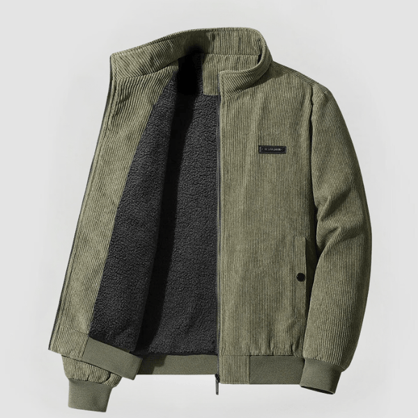 Niko™ | Cordjacke mit weichem Fleecefutter