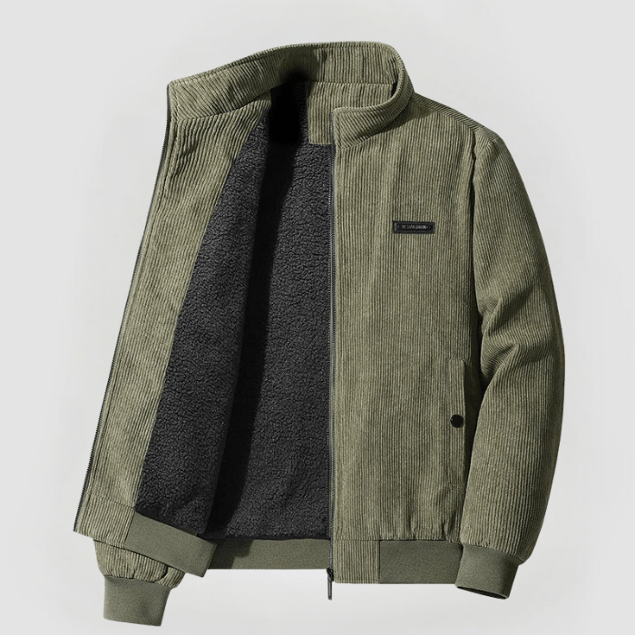 Niko™ | Cordjacke mit weichem Fleecefutter